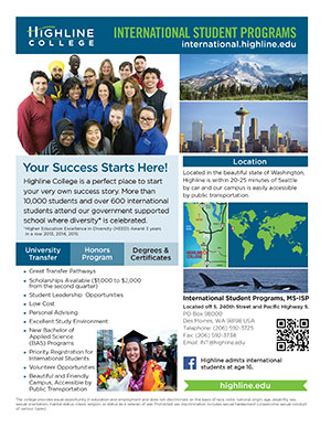 International Student Brochure in English